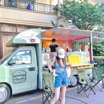 Camionetti di cibo Camionetti di bevande Camionetti mobili all'aperto Fast food trailer per cellulari personalizzati