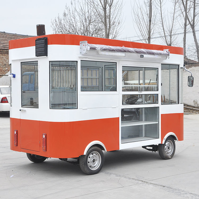 110v/220v Carrozze elettriche per venditori Hot Dog Camionino alimentare mobile con materiale di soia