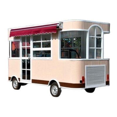 110v/220v Carrozze elettriche per venditori Hot Dog Camionino alimentare mobile con materiale di soia