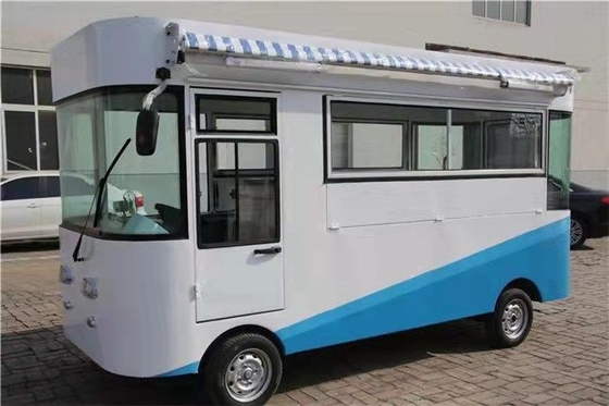 110v/220v Carrozze elettriche per venditori Hot Dog Camionino alimentare mobile con materiale di soia