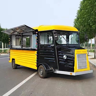 Autobus Citroen Food Truck personalizzato per Street Coffee Burger Patatine fritte e gelato