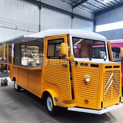 Autobus Citroen Food Truck personalizzato per Street Coffee Burger Patatine fritte e gelato