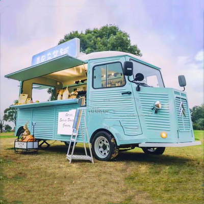 Autobus Citroen Food Truck personalizzato per Street Coffee Burger Patatine fritte e gelato