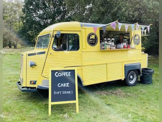 Kebab Trailer Crepe Cart Customized Mobile Coffee Pizza Trailer per le vendite commerciali