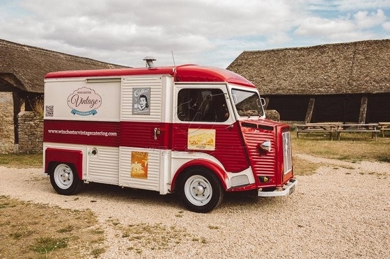 Kebab Trailer Crepe Cart Customized Mobile Coffee Pizza Trailer per le vendite commerciali