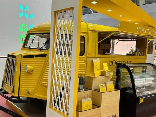 Kebab Trailer Crepe Cart Customized Mobile Coffee Pizza Trailer per le vendite commerciali