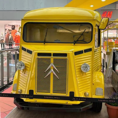 Kebab Trailer Crepe Cart Customized Mobile Coffee Pizza Trailer per le vendite commerciali