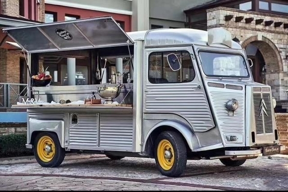 Food Trailer Vintage Mobile Vendite di vari prodotti su misura Citroen HY Van