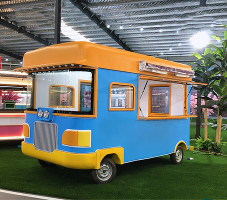 Customization Mobile Food Cart Citroen Food Truck elettrico per hot dog e gelati