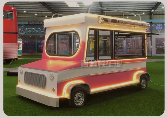 Customization Mobile Food Cart Citroen Food Truck elettrico per hot dog e gelati