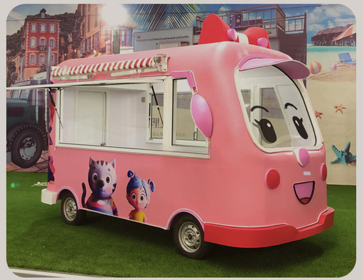 Customization Mobile Food Cart Citroen Food Truck elettrico per hot dog e gelati