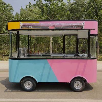 TUNE pannelli solari chiosco negozio van caffè hot dog carrello carrello strada vista carrello autobus food truck