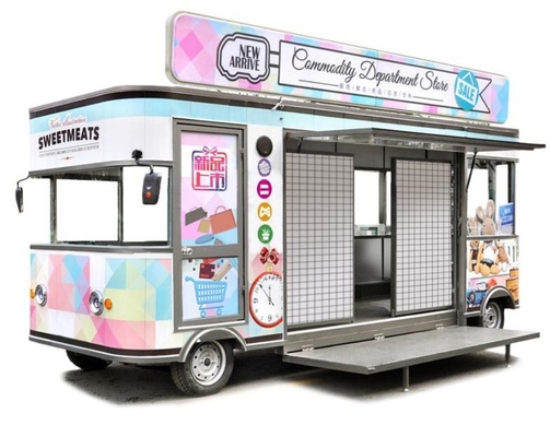 Camion alimentare eco-compatibile per fast-snack e ristorazione