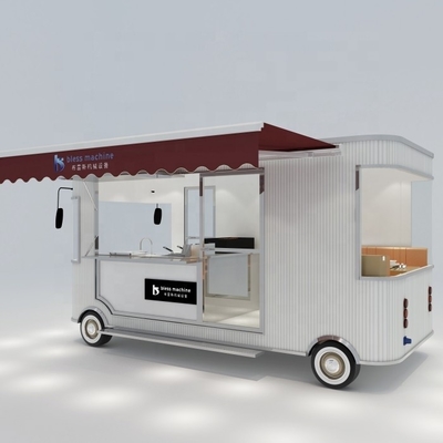 Negozio mobile multifunzionale personalizzato Barbiere Auto Food Truck con materia prima di soia