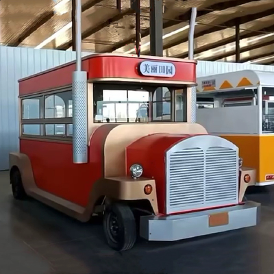Camionetta alimentare commerciale Camionetta elettrica venditore personalizzato Camionetti hot dog Camionetto alimentare mobile 4 ruote