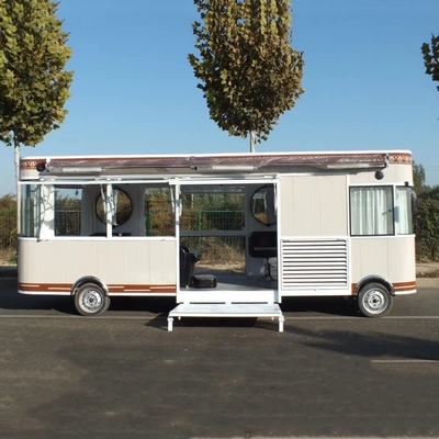 Electric Mobile Hair Salon Barber Shop Dresser Van Truck Trailer Boutique Cart per 1000kg
