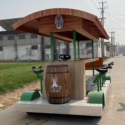Camion elettrico per il fast food multifunzionale con apparecchiatura interna