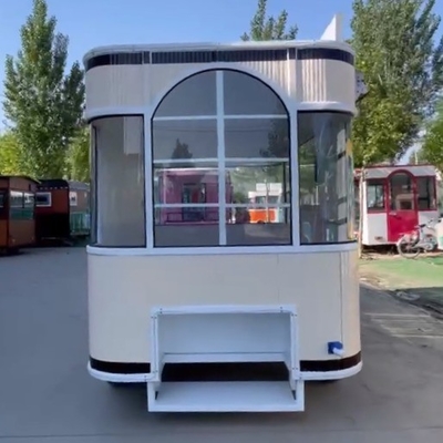 Modalità mobile a batteria elettrica mobile salone di parrucchiere barbiere parrucchiere negozio rimorchio