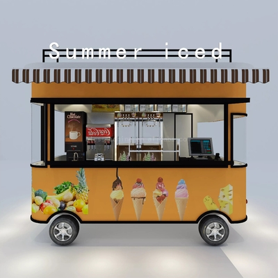 110v/220v Voltage Food Truck elettrico per vari prodotti alimentari di strada