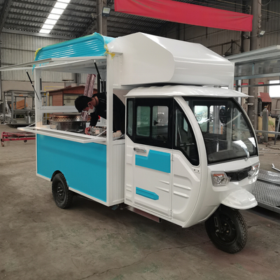 2022 Pedicab multifunzionale a tre ruote personalizzato per vendite di fast food e bevande
