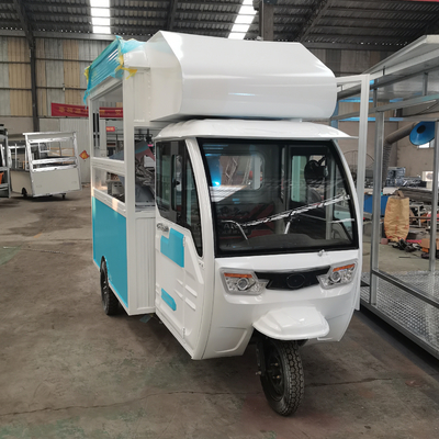 2022 Pedicab multifunzionale a tre ruote personalizzato per vendite di fast food e bevande