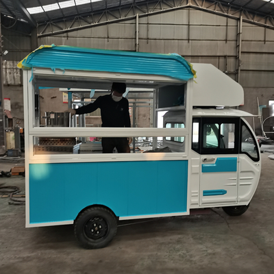 2022 Pedicab multifunzionale a tre ruote personalizzato per vendite di fast food e bevande