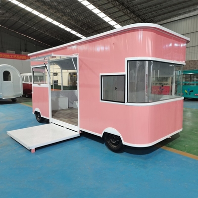 Multifunzionale elettrico mobile vendita di merci boutique negozio di cibo snack carrello