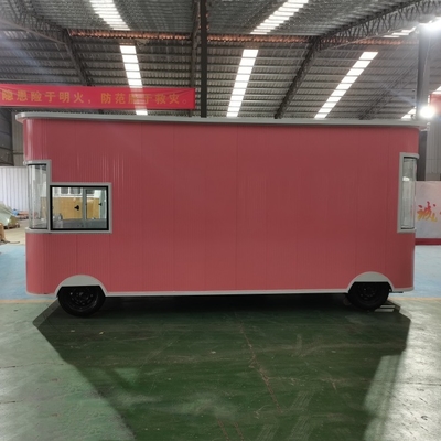 Multifunzionale elettrico mobile vendita di merci boutique negozio di cibo snack carrello