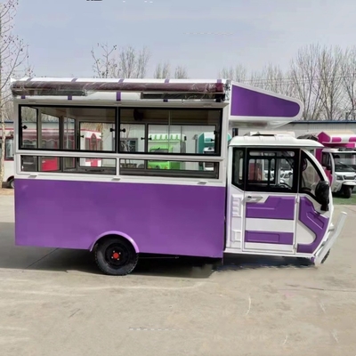 Potente triciclo elettrico mobile multiuso per fast food e bevande Outlet 2022