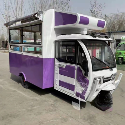 Potente triciclo elettrico mobile multiuso per fast food e bevande Outlet 2022
