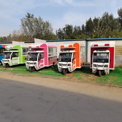 Potente triciclo elettrico mobile multiuso per fast food e bevande Outlet 2022