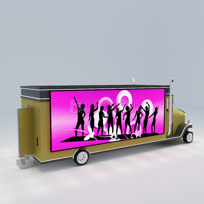 2022 Electric Mobile T-show Abbigliamento Make Up Modellazione Van Truck Relè per Outlet
