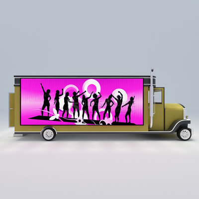 2022 Electric Mobile T-show Abbigliamento Make Up Modellazione Van Truck Relè per Outlet