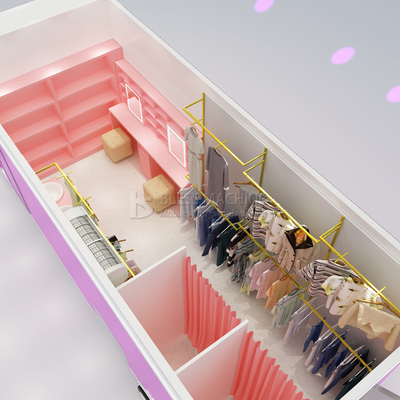 2022 Electric Mobile T-show Abbigliamento Make Up Modellazione Van Truck Relè per Outlet