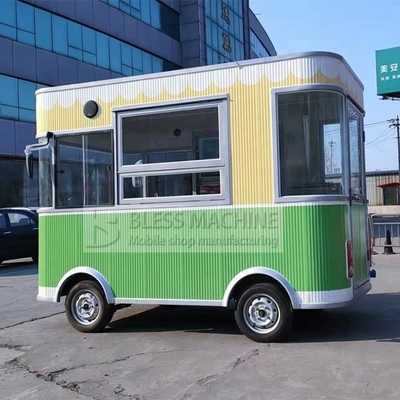 Macchine per snack all'aperto carrello alimentare elettrico con 2000W di potenza e 220-480V di tensione