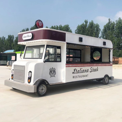 110v/220v Motore elettrico per strada Fast Food Snack Catering Van Truck Trailer Kiosk Cart