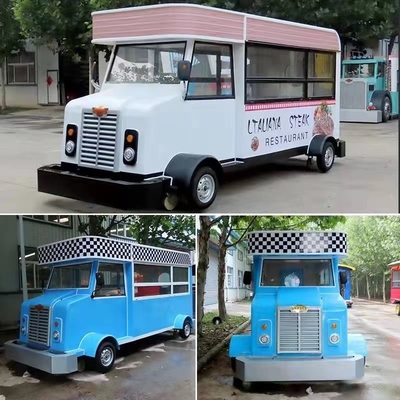 110v/220v Motore elettrico per strada Fast Food Snack Catering Van Truck Trailer Kiosk Cart
