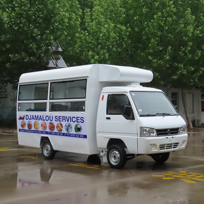 Più pratico fast food snack catering furgone elettrico mobile per prodotti lattiero-caseari