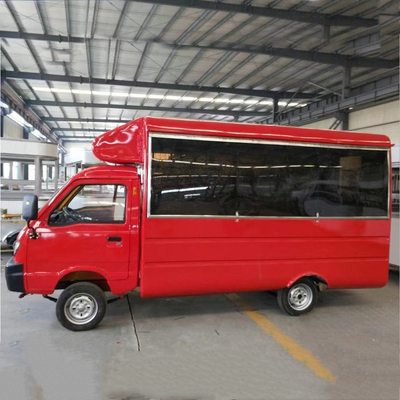 Più pratico fast food snack catering furgone elettrico mobile per prodotti lattiero-caseari