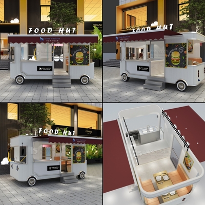 Apparecchiature per il tempo libero Fast food Electric Mobile Snack Beverage Catering Van Truck Trailer Kiosk Cart