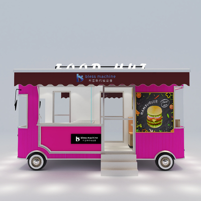 85 chilometri all'ora Macchine Funzione Tempo libero Fast food Attrezzature Mobile Catering Van Trailer