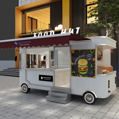 85 chilometri all'ora Macchine Funzione Tempo libero Fast food Attrezzature Mobile Catering Van Trailer