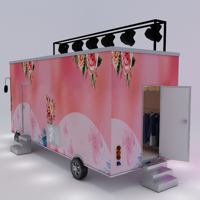 Outlet Electric Mobile T-show Abbigliamento Calzature Borsa Sciarpa trucco Modellazione Van Truck Trailer