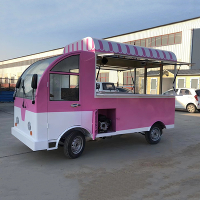 Carrello alimentare per strada all'aperto Carrello alimentare elettrico mobile fast food snack catering Autobus boutique camion
