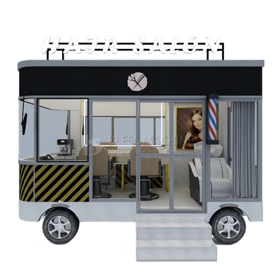 3.0kw Electric Mobile Haircut Salon Barber Shop Style Design Perm Van Truck Car