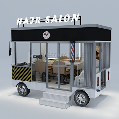 3.0kw Electric Mobile Haircut Salon Barber Shop Style Design Perm Van Truck Car