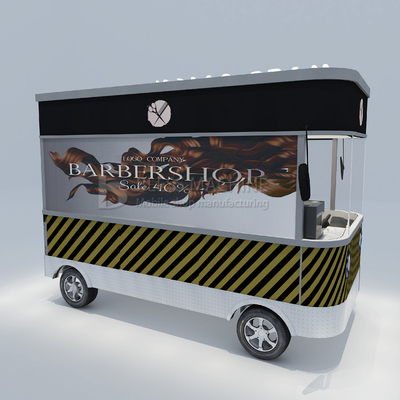 3.0kw Electric Mobile Haircut Salon Barber Shop Style Design Perm Van Truck Car