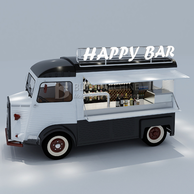 Fornitore di alimentazione esterno elettrico Mobile Bar di bevande per cocktail di vino furgone carrello rimorchio
