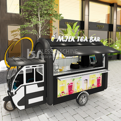 Triciclo da bar da tè al latte 2022 Triciclo elettrico per apparecchiature meccaniche complete all'outlet