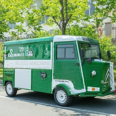 4 ruote stradali furgone elettrico mobile per fast food multiuso snack catering bevande caffè